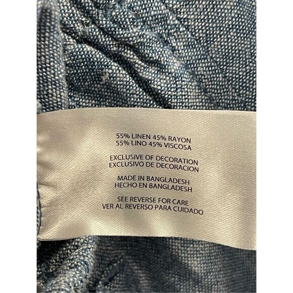 NWT GAP Linen blue chambray shorts Size XS - Picture 8 of 8